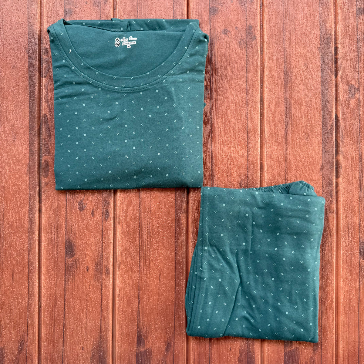 Teebuyclothing ELITE WOMENS TSHIRT + PANT PYJAMA SET ELITE WOMENS TSHIRT + PANT PYJAMA SET