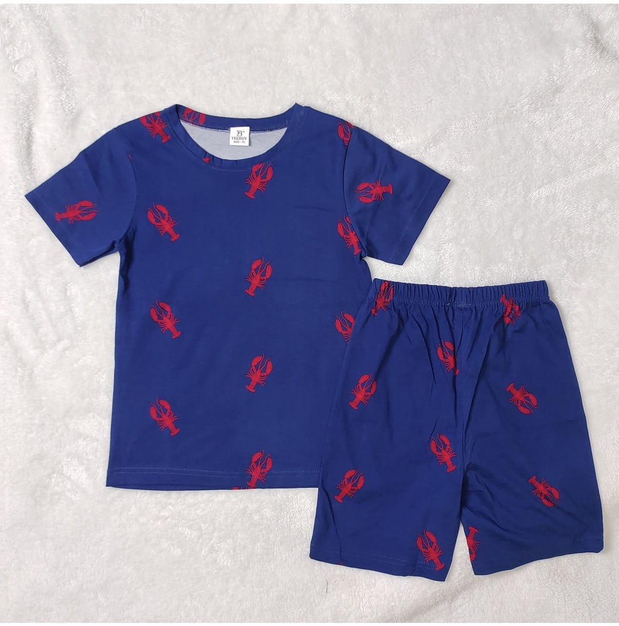 Teebuyindia kids wear ELITE KIDS UNISEX  SHORTSET-Navy SCORPION ELITE KIDS UNISEX  SHORTSET-Navy SCORPION