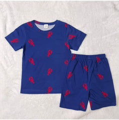 Teebuyindia kids wear ELITE KIDS UNISEX  SHORTSET-Navy SCORPION ELITE KIDS UNISEX  SHORTSET-Navy SCORPION