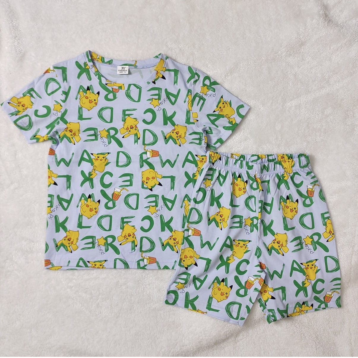 Teebuyindia kids wear ELITE KIDS UNISEX  SHORTSET-PICKA ALPHY ELITE KIDS UNISEX  SHORTSET-PICKA ALPHY