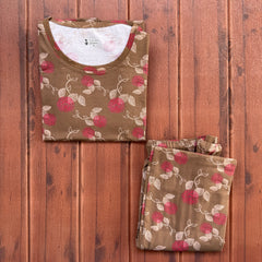 Teebuyclothing ELITE WOMENS TSHIRT + PANT PYJAMA SET ELITE WOMENS TSHIRT + PANT PYJAMA SET