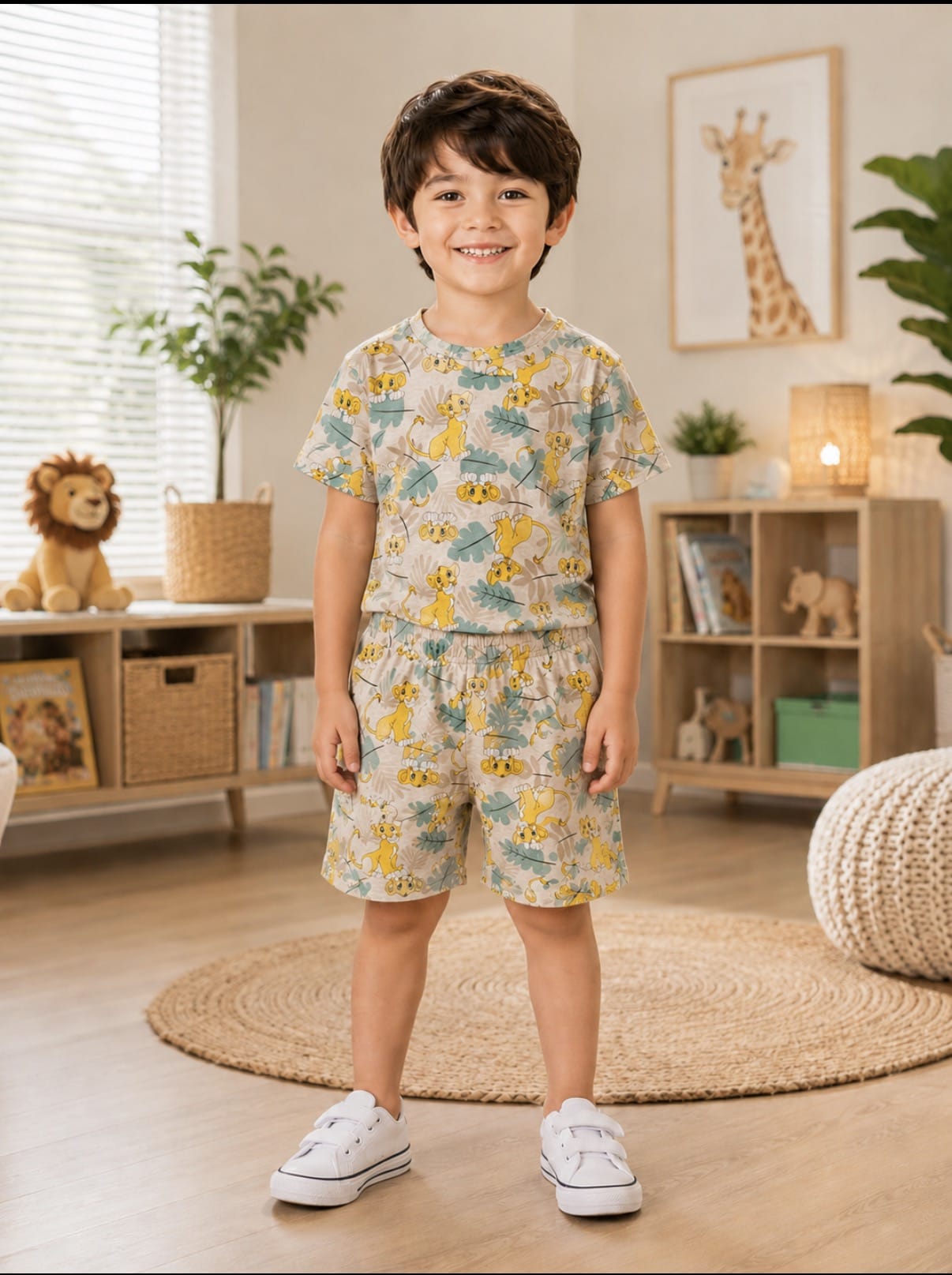 Teebuyindia kids wear ELITE KIDS UNISEX Shorts set Simbha ELITE KIDS UNISEX Shorts set Simbha