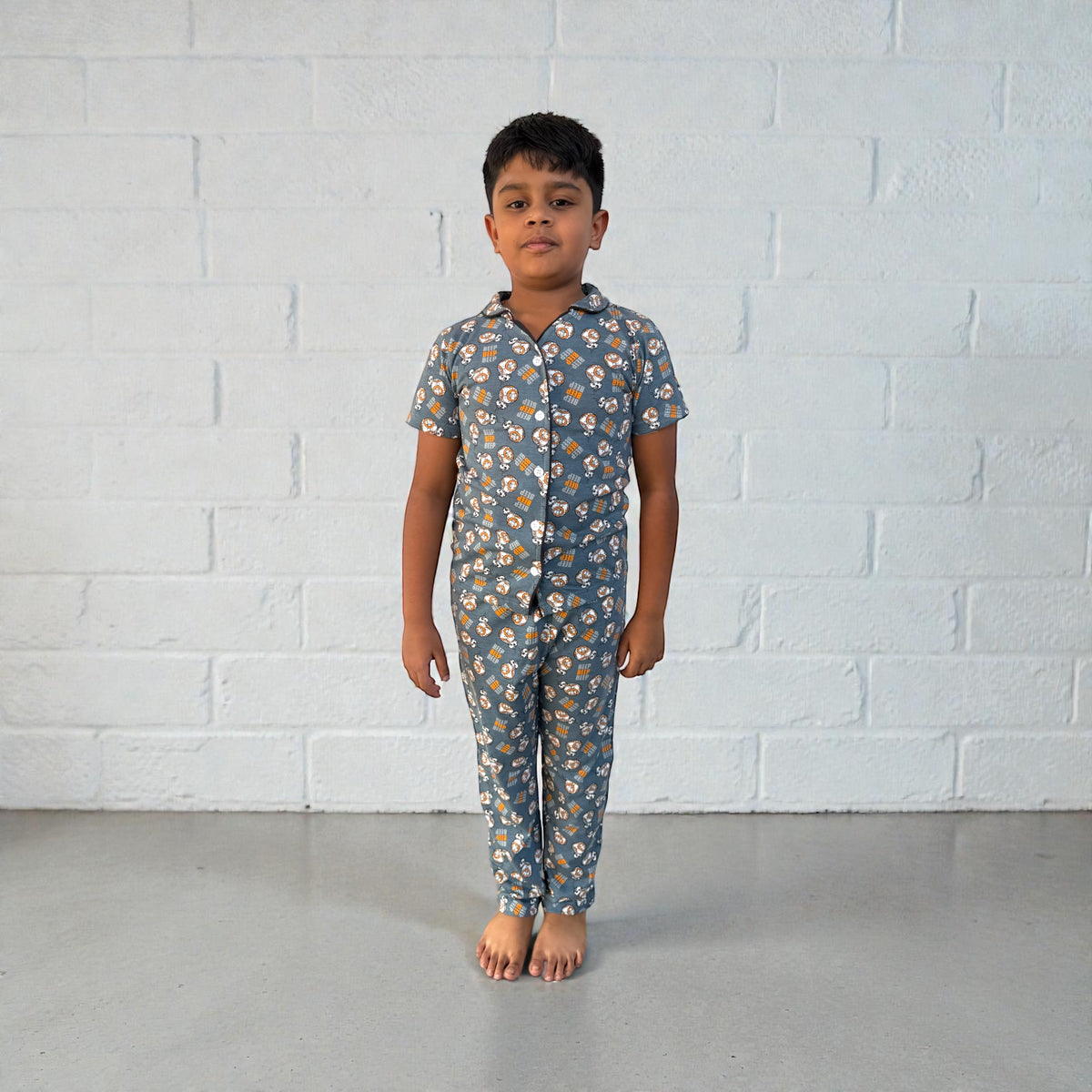 ELITE  KIDS UNISEX SHIRT SET ROBOT