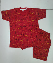 Kids Tshirt + shorts combo (pack of 5)