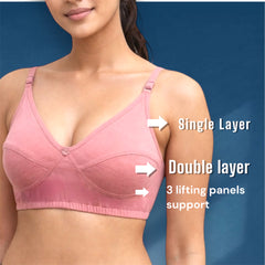 Lifting Bra (pack of6) B cup, Non padded, Seemlined cups