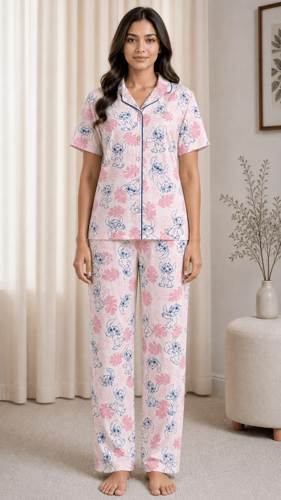 Teebuyclothing ELITE WOMENS SHIRT + PANT PYJAMA SET ELITE WOMENS SHIRT + PANT PYJAMA SET
