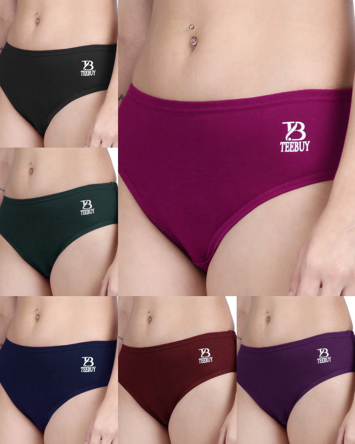 Womens Panties (Pack of 6)