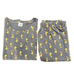 Teebuyindia kids wear Elite Kids unisex TSHIRT+PANT SET GREY POP DUCK SET Elite Kids unisex TSHIRT+PANT SET GREY POP DUCK SET