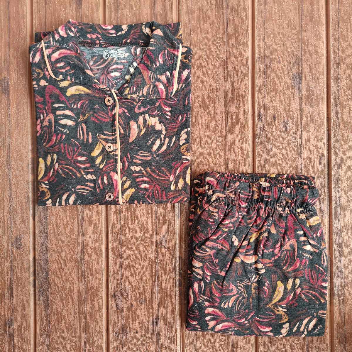 Teebuyclothing ELITE WOMENS SHIRT + PANT PYJAMA SET ELITE WOMENS SHIRT + PANT PYJAMA SET