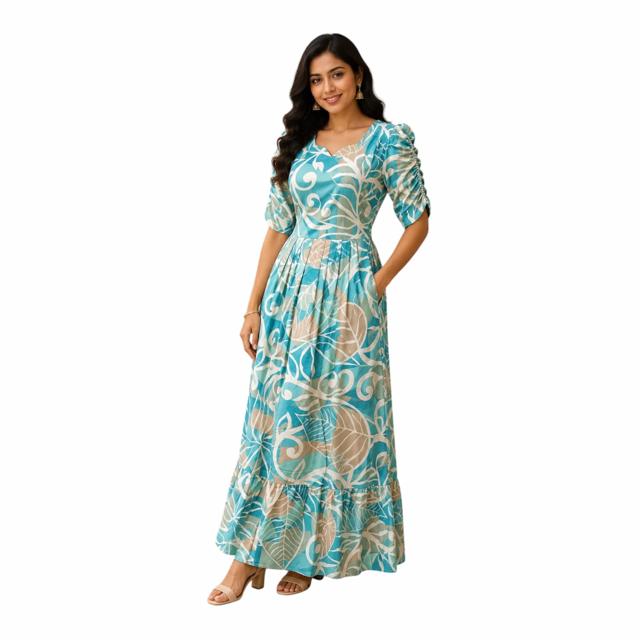 Teebuyclothing Teebuy Fancy Maxi Sea Blue Teebuy Fancy Maxi Sea Blue