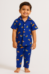 KIDS UNISEX SHIRT SET RAINBOW PRINT