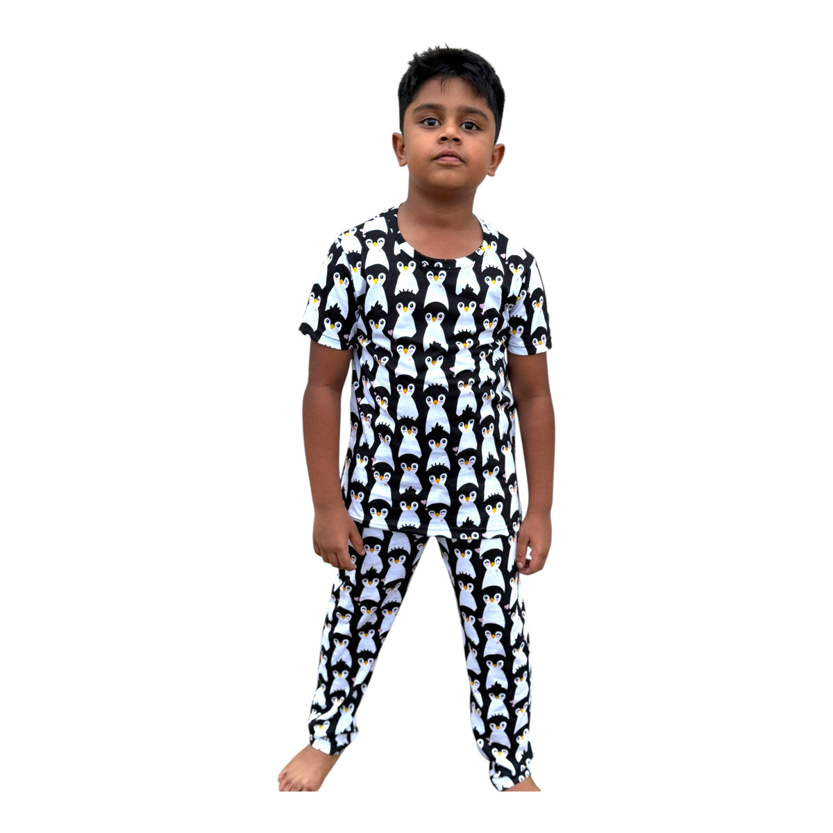 Elite Kids unisex TSHIRT+PANT Penguin