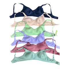 Premium Semi Padded BRA , B CUP( PACK OF 3)