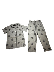 Teebuyindia kids wear ELITE  KIDS UNISEX SHIRT SET GREY STAR ELITE  KIDS UNISEX SHIRT SET GREY STAR