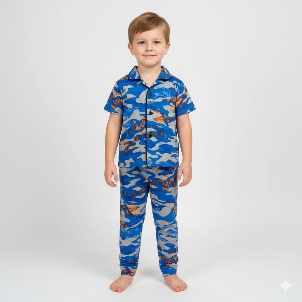 ELITE KIDS UNISEX SHIRT SET Miltary Blue - TeebuyclothingELITE KIDS UNISEX SHIRT SET Miltary Blue for women & kids - Teebuyclothing