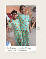 Kids unisex TSHIRT+PANT ELEPHANT