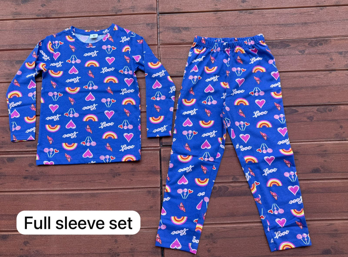 KIDS UNSIEX FULLSLEEVE SET LOVE