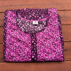 CHUDI NIGHTY WITH SIDE POCKET PINK