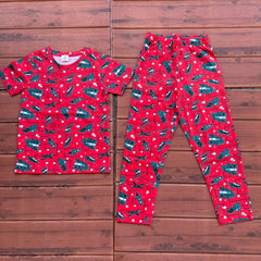 Kids unisex TSHIRT+PANT FIRE TRUCK