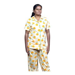 Shirt with pant pyjama Orange