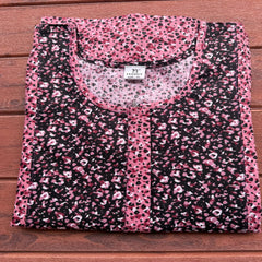 CHUDI NIGHTY WITH SIDE POCKET LIGHT PINK