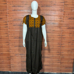 FROCK NIGHTY PUFF SLEEVE  (FULL LENGTH) TBC-19