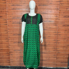 FROCK NIGHTY PUFF SLEEVE  (FULL LENGTH) TBC-27