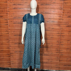 FROCK NIGHTY PUFF SLEEVE  (FULL LENGTH) TBC-15