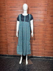 FROCK NIGHTY PUFF SLEEVE  (FULL LENGTH) TBC-6