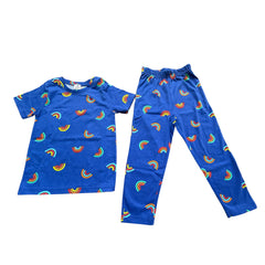 Kids unisex TSHIRT+PANT RAINBOW