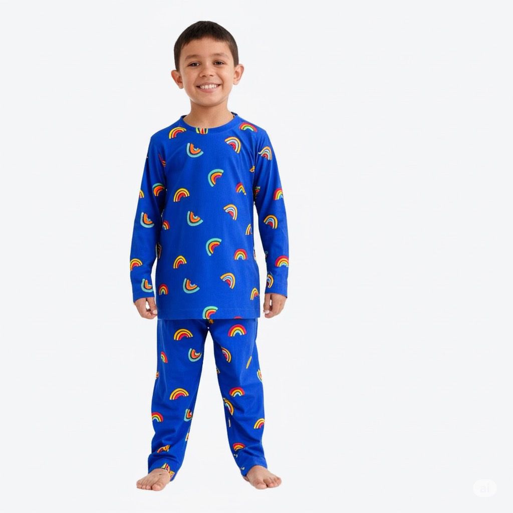 KIDS UNSIEX FULLSLEEVE SET RAINBOW