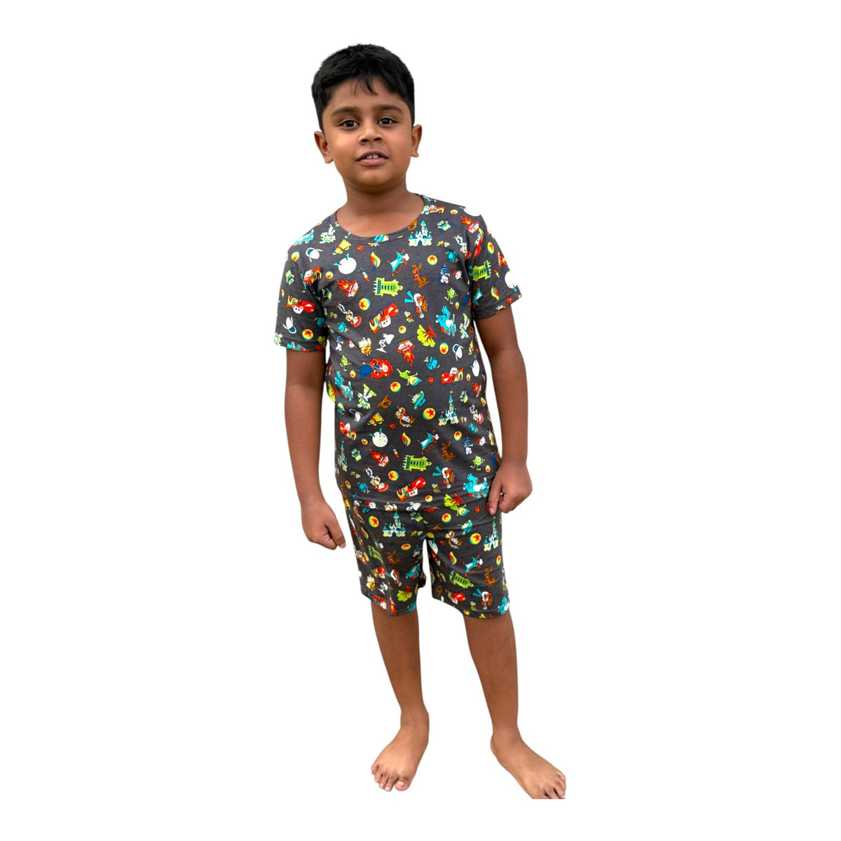 ELITE KIDS UNISEX  SHORTSET-GREY TOYS