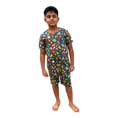 ELITE KIDS UNISEX  SHORTSET-GREY TOYS