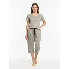 ELITE WOMENS 3/4TH PYJAMA SET CLAY
