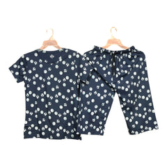ELITE WOMENS 3/4TH PYJAMA SET FOOT BALL