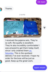 ELITE WOMENS PYJAMA SET WITH FULL PANT No-14