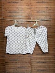 TShirt with 3/4th pant pyjama  duck