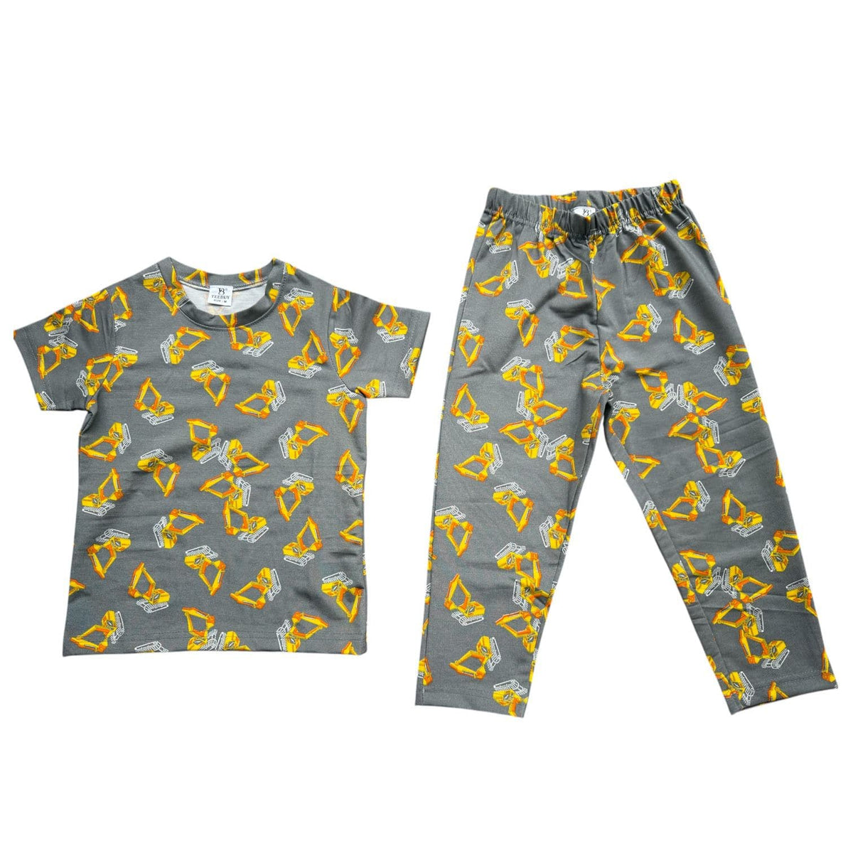 Teebuyindia kids wear Elite Kids unisex TSHIRT+PANT JCB Elite Kids unisex TSHIRT+PANT JCB