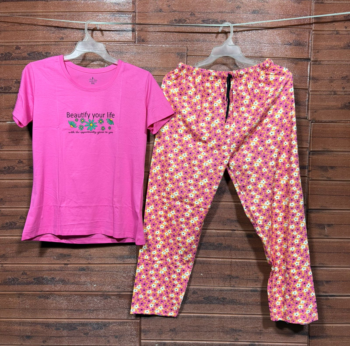 ELITE WOMENS PYJAMA SET WITH FULL PANT No-14