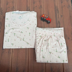 Teebuyclothing ELITE WOMENS PYJAMA SET WITH FULL PANT ELITE WOMENS PYJAMA SET WITH FULL PANT