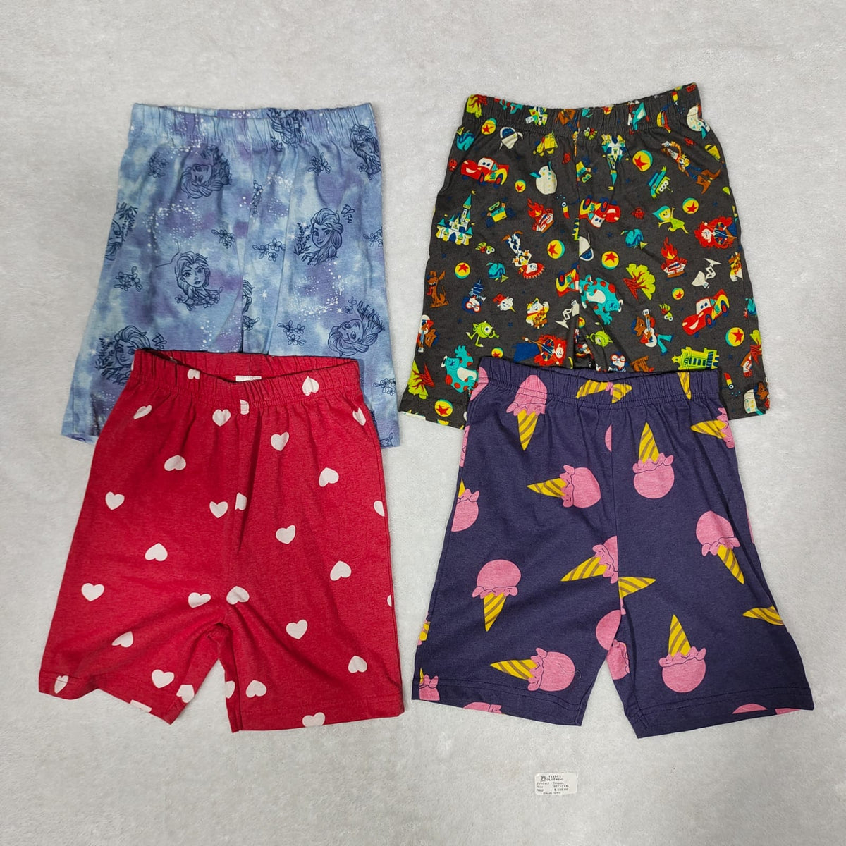 Teebuyindia kids wear KIDS COMBO SHORTS  (PACK OF 4) KIDS COMBO SHORTS  (PACK OF 4)