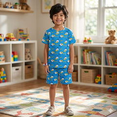 Teebuyindia kids wear ELITE KIDS UNISEX  SHORTSET DUCK ELITE KIDS UNISEX  SHORTSET DUCK