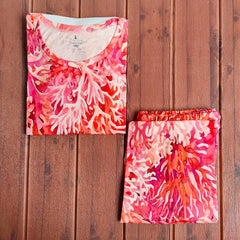 Teebuyclothing ELITE WOMENS TSHIRT + PANT PYJAMA SET ELITE WOMENS TSHIRT + PANT PYJAMA SET