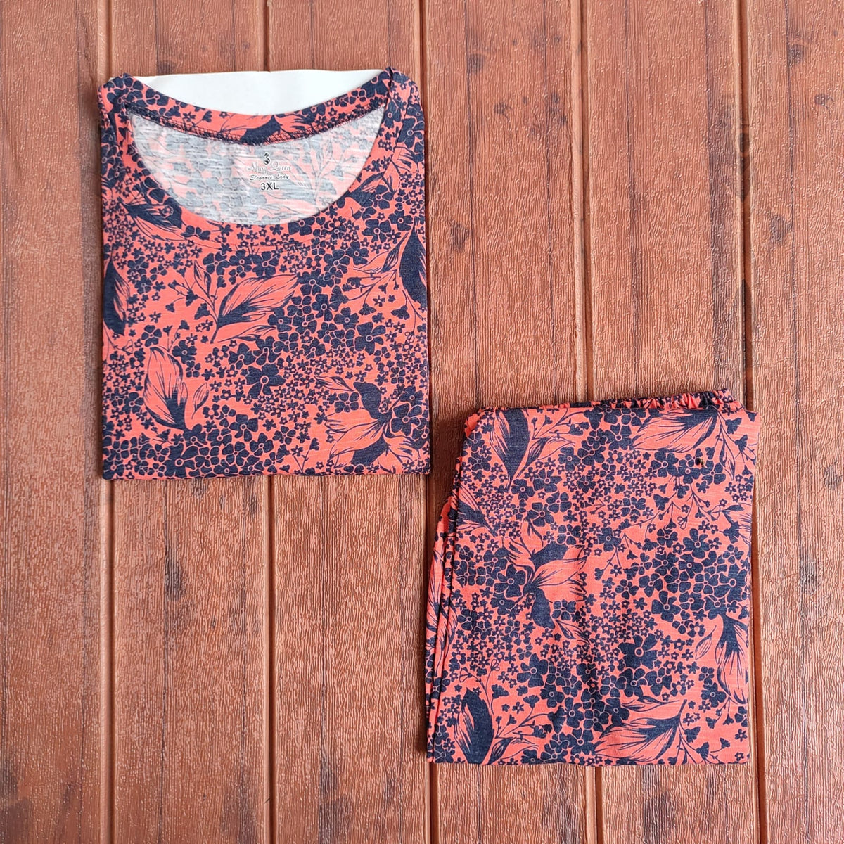 Teebuyclothing ELITE WOMENS TSHIRT + PANT PYJAMA SET ELITE WOMENS TSHIRT + PANT PYJAMA SET