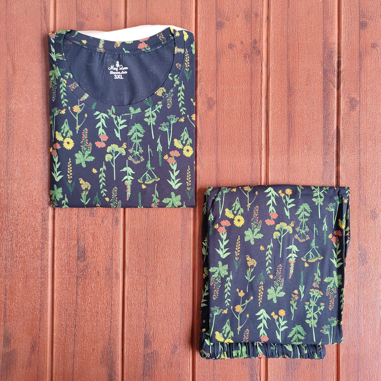 Teebuyclothing ELITE WOMENS TSHIRT + PANT PYJAMA SET ELITE WOMENS TSHIRT + PANT PYJAMA SET