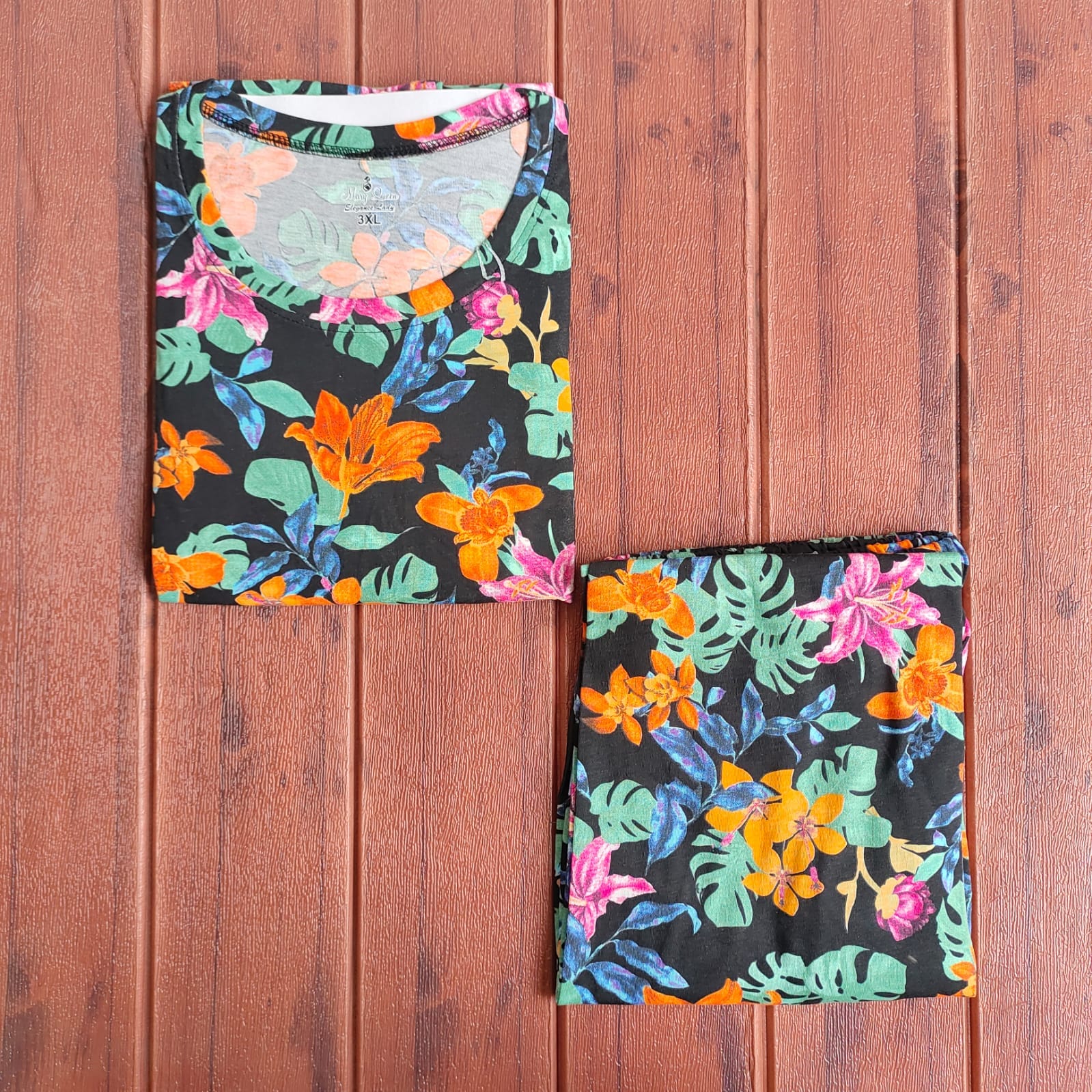 Teebuyclothing ELITE WOMENS TSHIRT + PANT PYJAMA SET ELITE WOMENS TSHIRT + PANT PYJAMA SET
