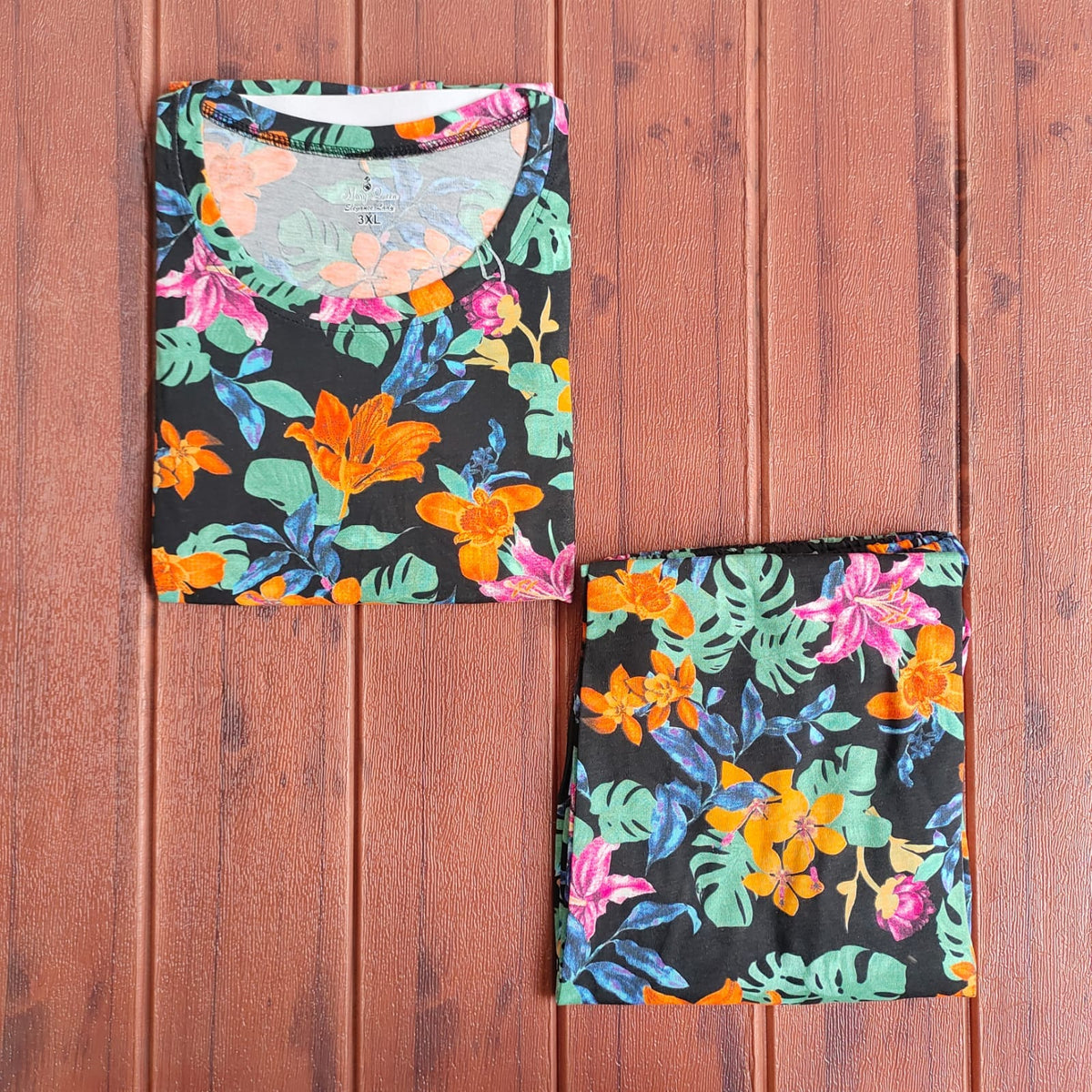 Teebuyclothing ELITE WOMENS TSHIRT + PANT PYJAMA SET ELITE WOMENS TSHIRT + PANT PYJAMA SET
