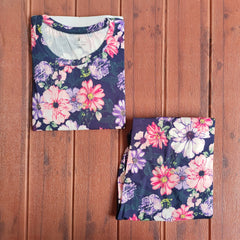 Teebuyclothing ELITE WOMENS TSHIRT + PANT PYJAMA SET ELITE WOMENS TSHIRT + PANT PYJAMA SET