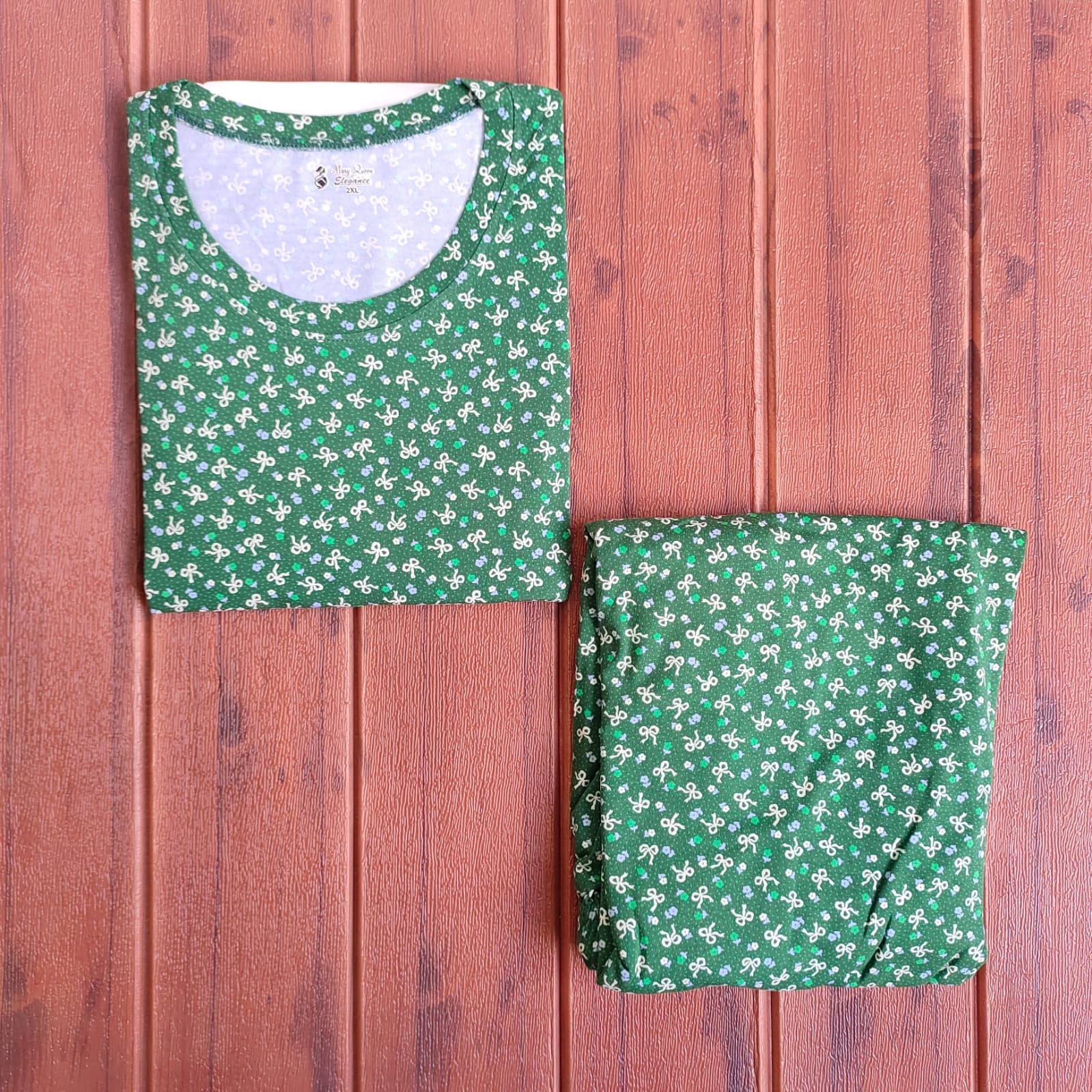 Teebuyclothing ELITE WOMENS TSHIRT + PANT PYJAMA SET ELITE WOMENS TSHIRT + PANT PYJAMA SET