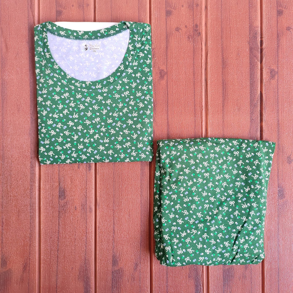 Teebuyclothing ELITE WOMENS TSHIRT + PANT PYJAMA SET ELITE WOMENS TSHIRT + PANT PYJAMA SET
